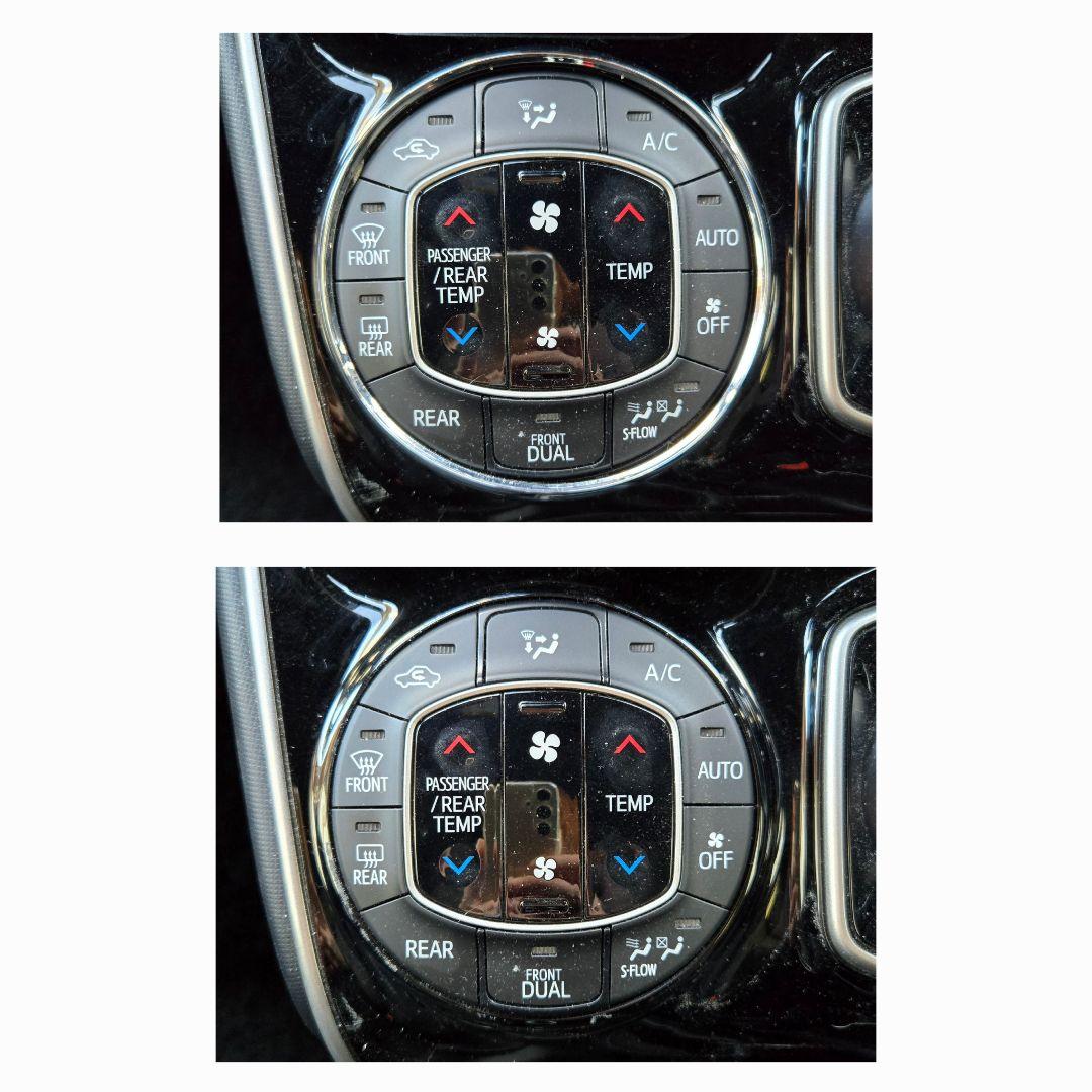 TOYOTA VOXY ZWR80系 内装アクセサリー ピアノブラックセット売り