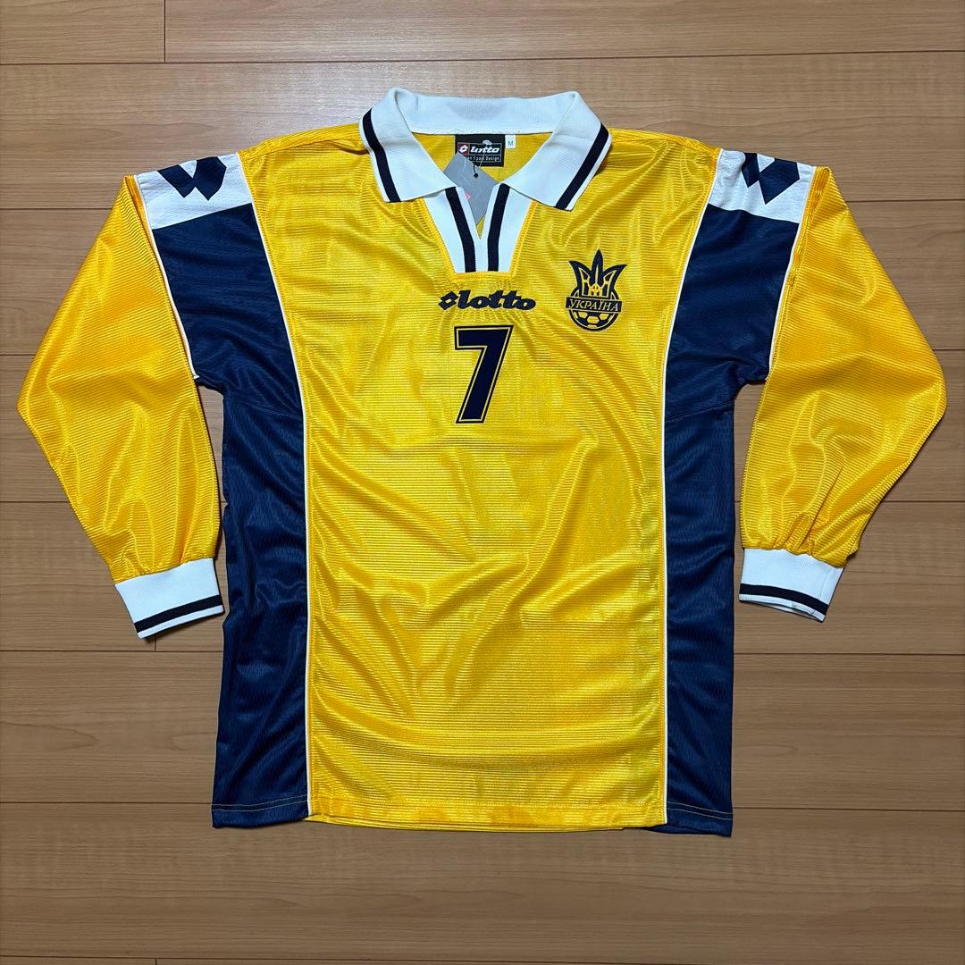 代表 2002年シェフチェンコ #7 長袖ユニフォーム【新品、タグ付】