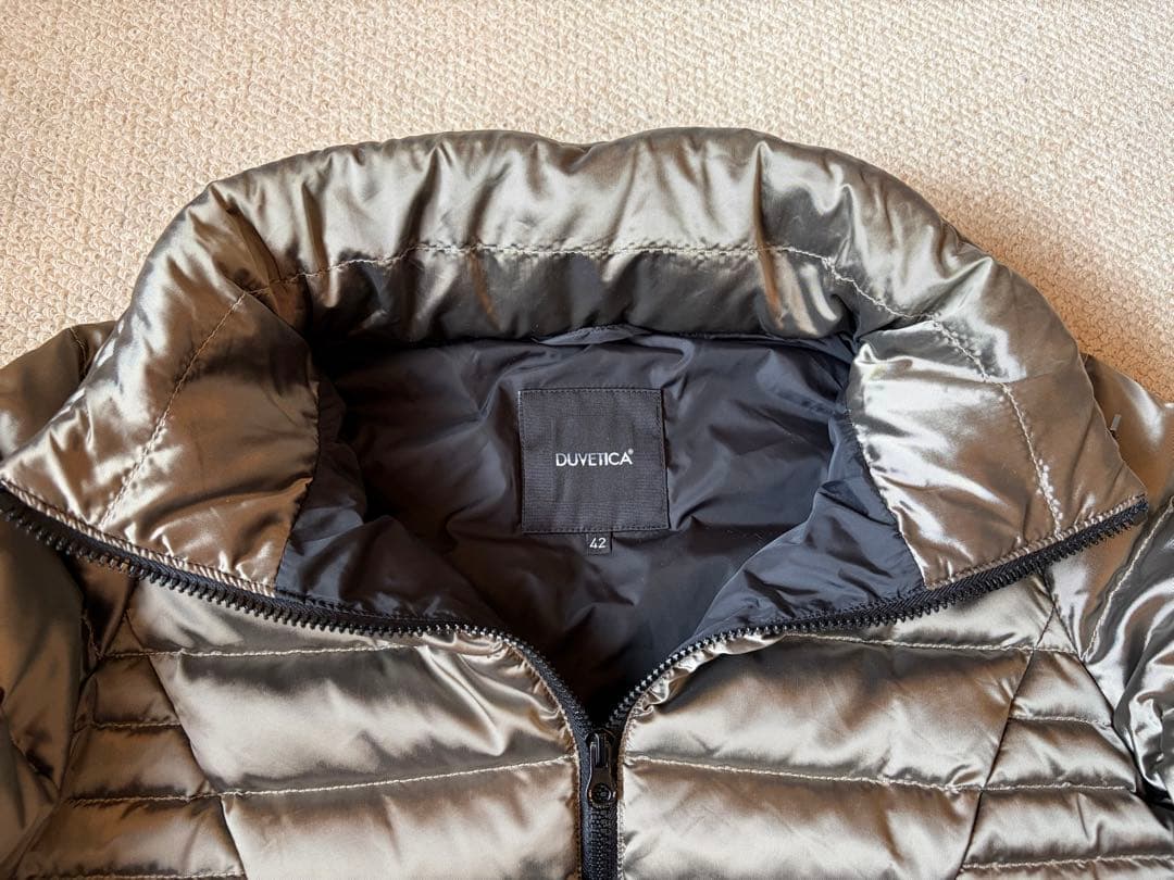 DUVETICA NESSA licネッサ メタリックダウンジャケット