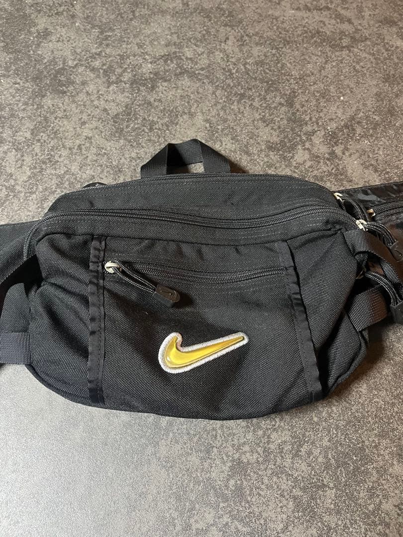 90s NIKE オールドナイキ ボディバッグ　ウエストバッグポーチヴィンテージ