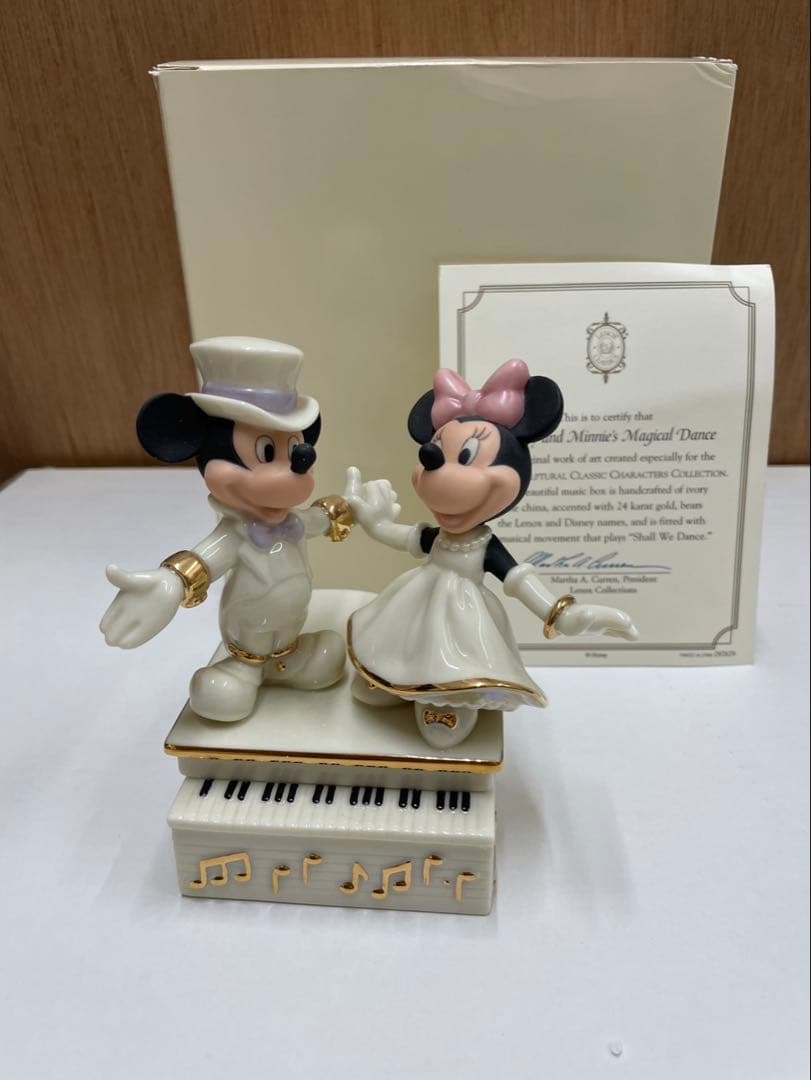 レノックス ミッキーミニー オルゴール 1個