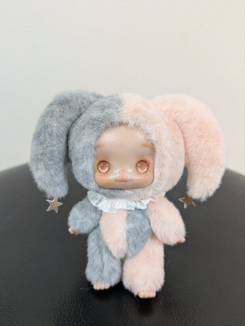 ハンドメイド* ぬいぐるみ*着ぐるみピエロさん*粘土ドール