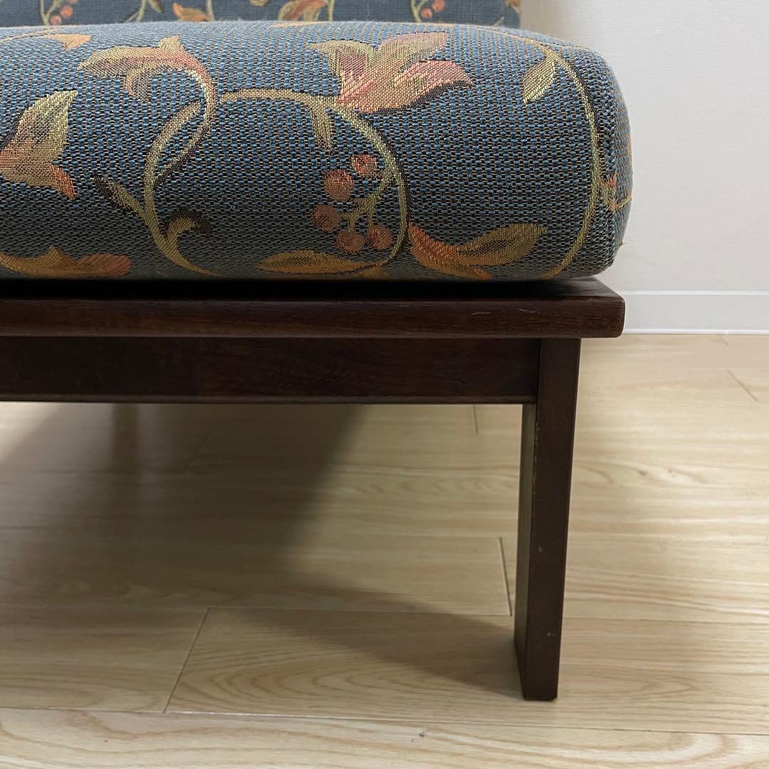 希少 美品 カリモク karimoku ローチェア 椅子 ①