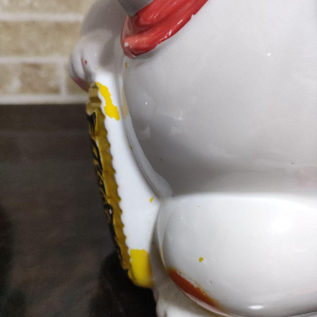 【希少】陶器製 招き猫 清酒入れ 右手上げ＆左手上げ 2体セット 30cmサイズ