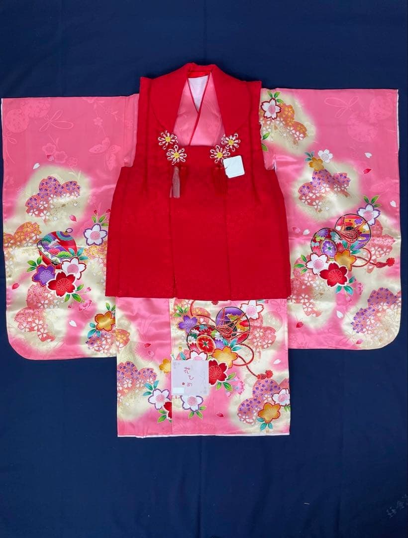 【激安】七五三 正絹三ツ身被布セット　560