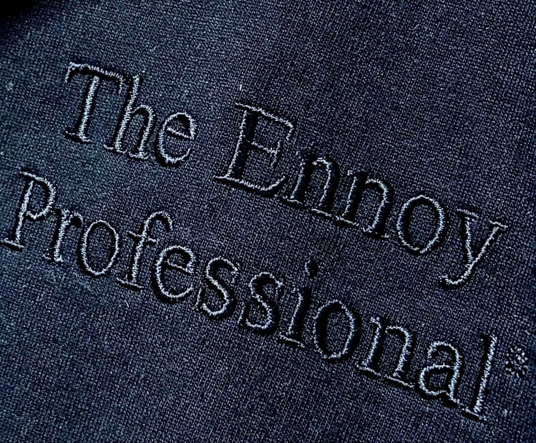 【美品】The Ennoy Professional ブラック L ロンT