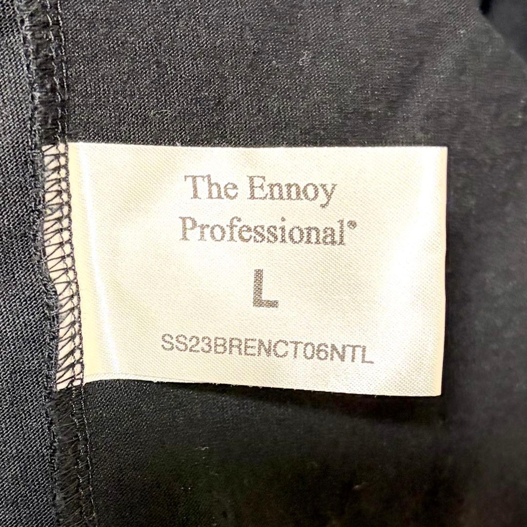 【美品】The Ennoy Professional ブラック L ロンT
