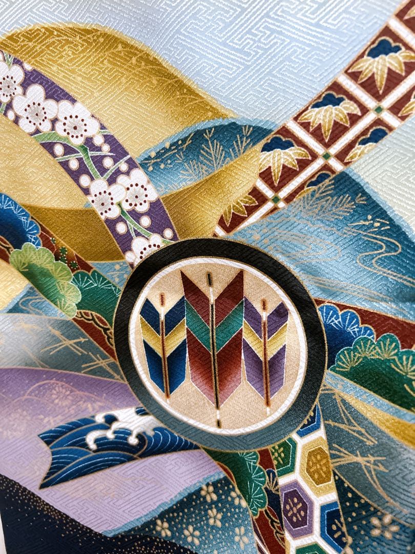 上品な黄土色羽織♡七五三　5歳　男の子　フルセット　一式　鷹