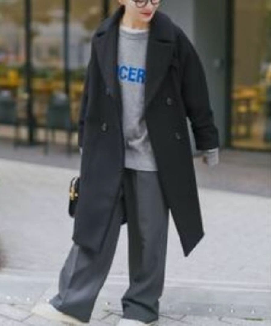 TICCA テントコート　ロング　ブラック　24AW