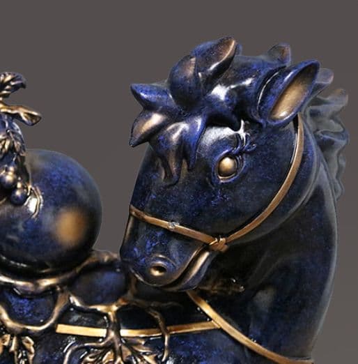 馬 地相 美術品 工芸品  家に置物 贈り物をする 装飾品