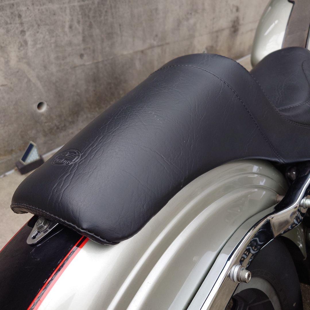 ハーレー　ショベル　4速　マスタング　ファストバック　シート