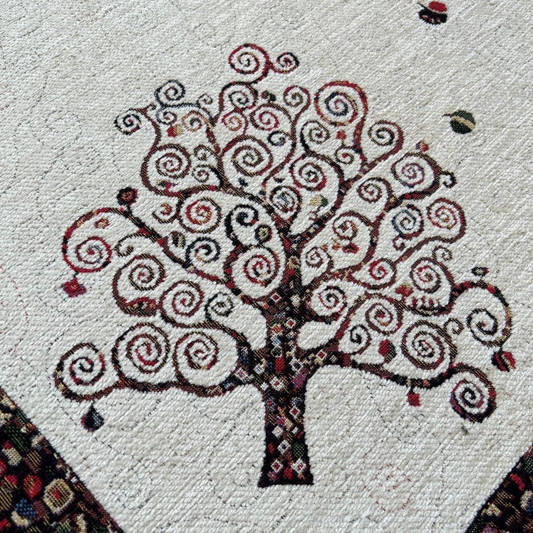 ゴブラン織シェニールラグ 200×250cm エレガント 北欧風