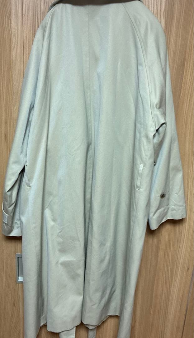 22SS comoli コットンギャバタイロッケンコート