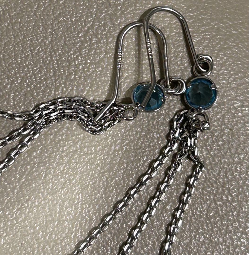 サマンサティアラ　K18 ダブルクロス×ハート　ピアス