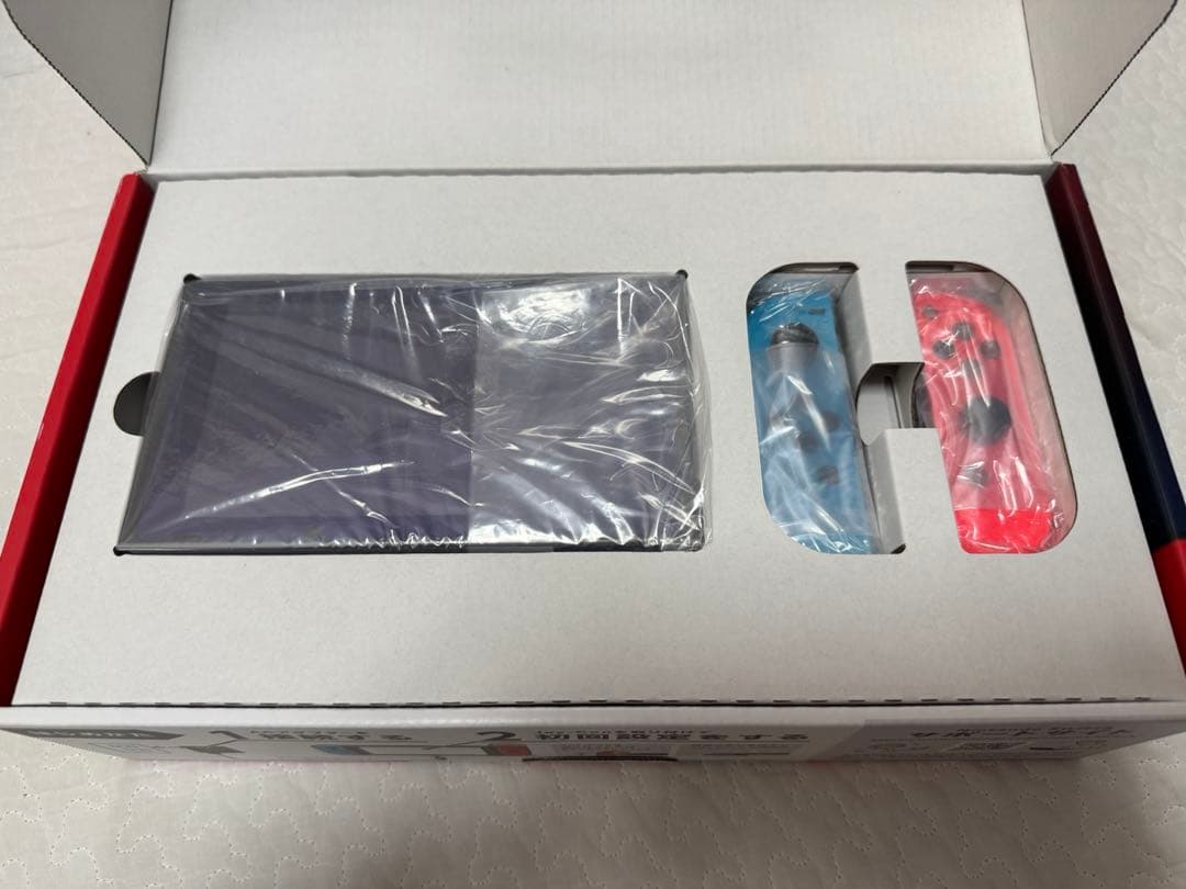 Nintendo Switch 本体 赤/青 付属品完備 箱あり おまけあり
