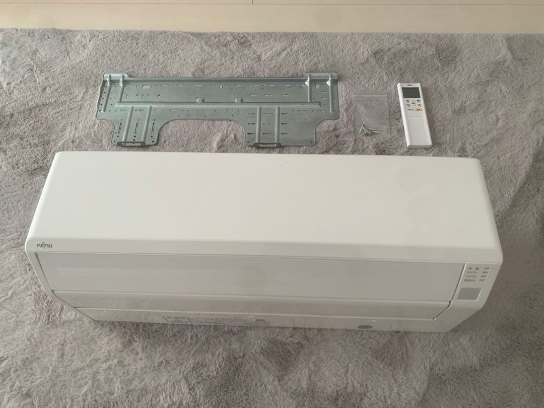 富士通　ルームエアコン　中古　室内機　6畳用　100V電源　リモコン付き