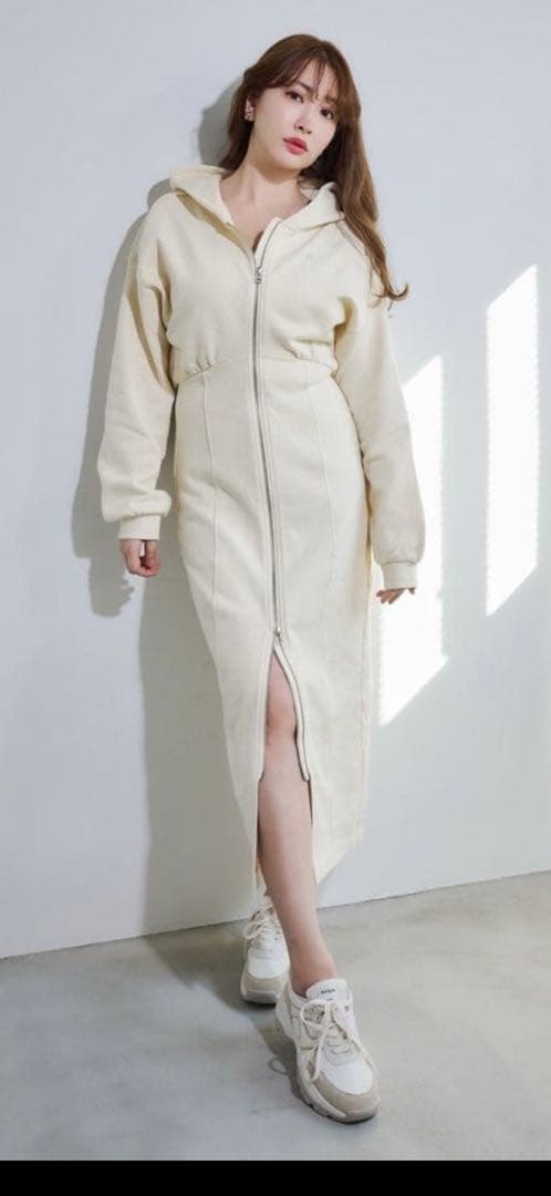 ワンピース herlipto Flight Mode Zip Hoodie Dress