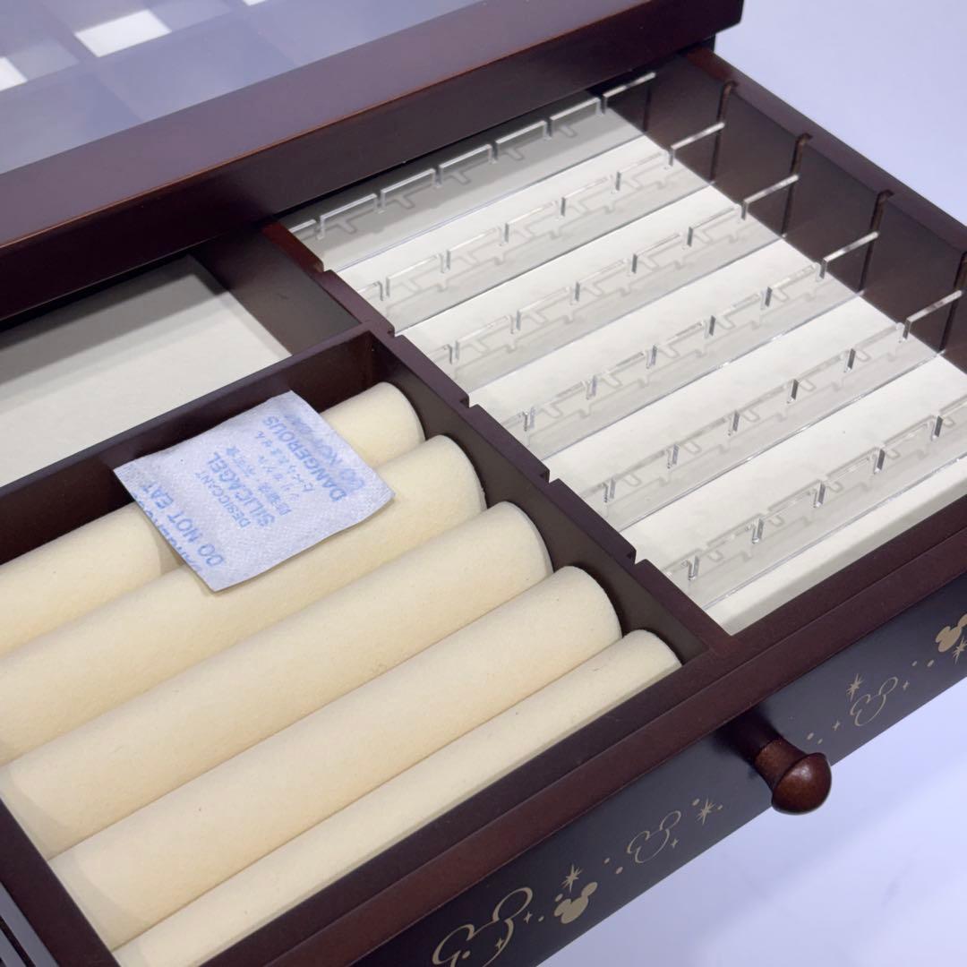 希少！新品・未使用品！ベルメゾン ディズニー アクセサリーケース 6段