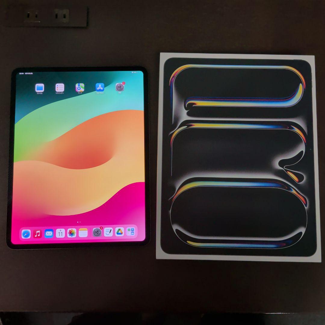 iPad Pro (M4) 13インチ 512GB MVX43J／A Wi-Fi