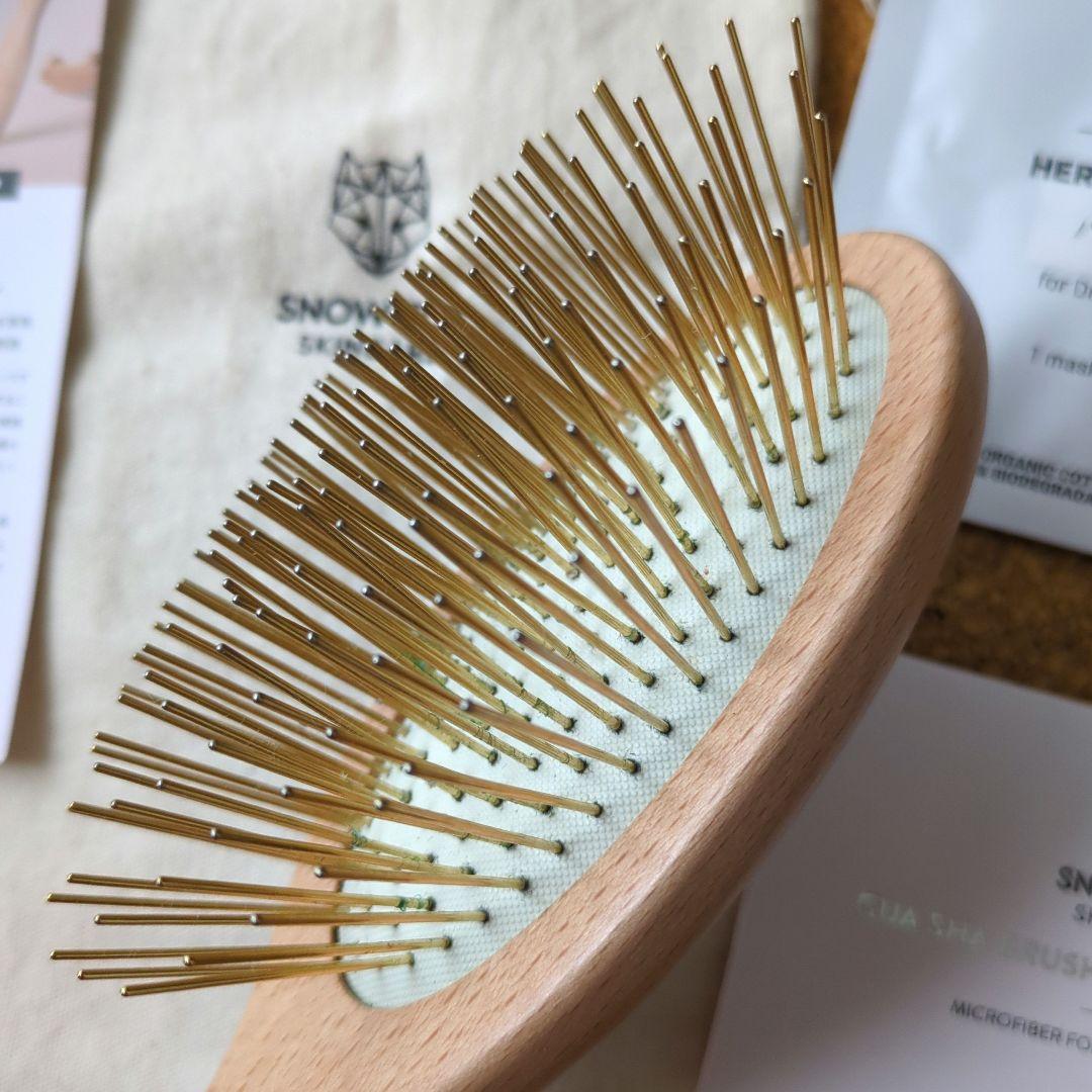 スノウフォックス FOX プレミアム スカルプ ブラシ ヴィーガン