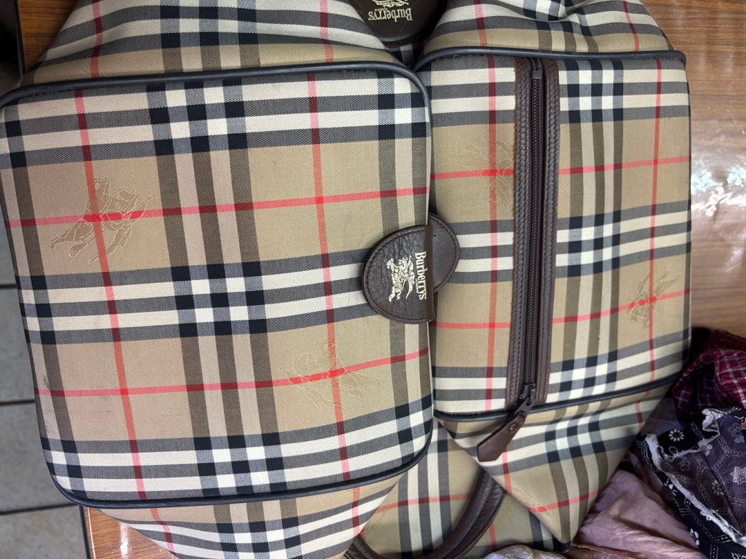 Burberrys ボストンバッグ チェック柄