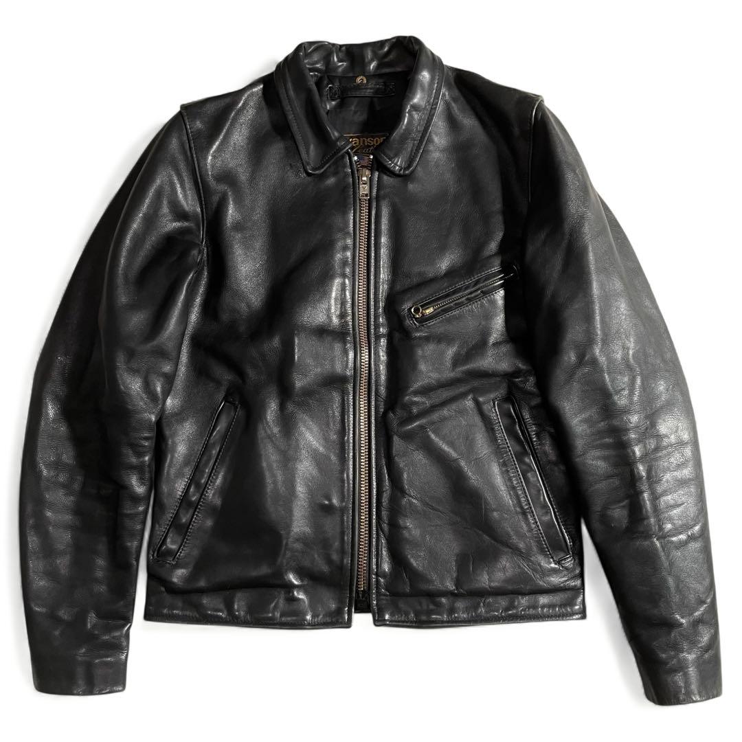 バンソン レザージャケット ライダースジャケット エンフィールド