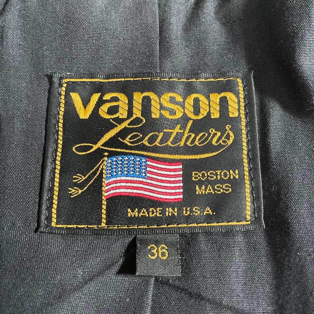 バンソン レザージャケット ライダースジャケット エンフィールド