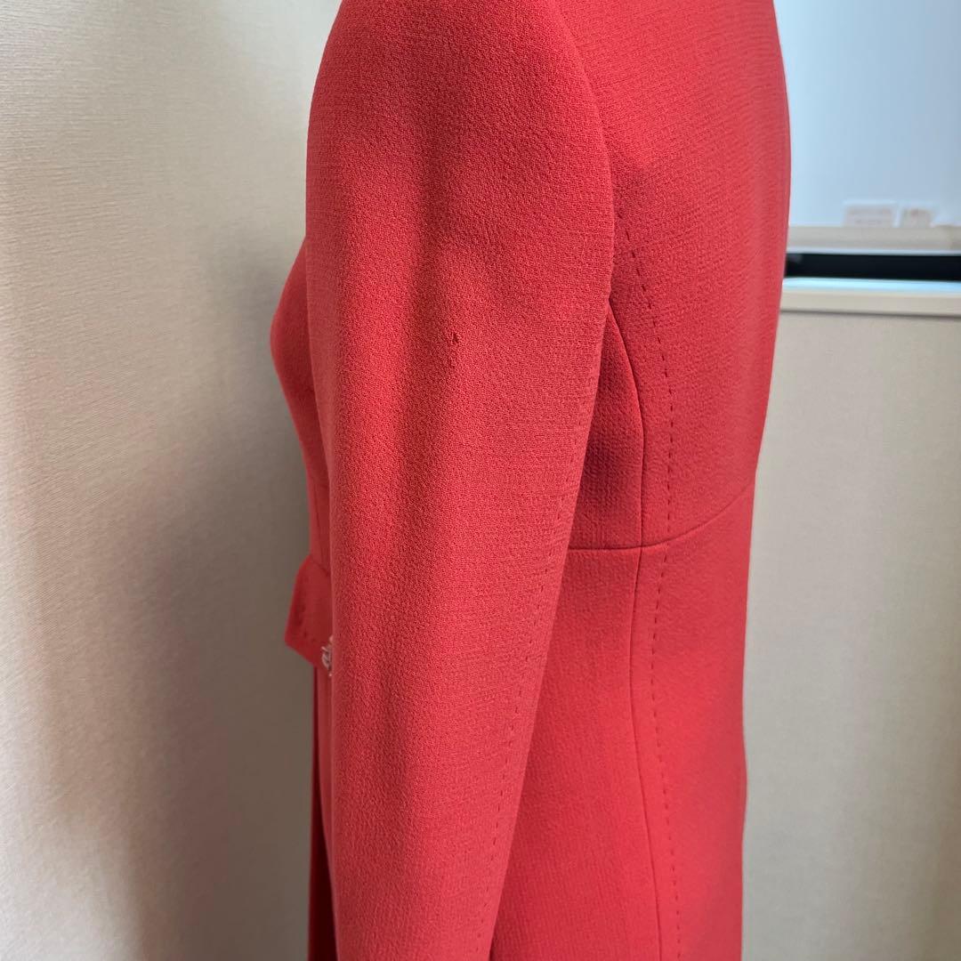 希少 ドルチェ&ガッパーナ ピンク コート ローズボタン