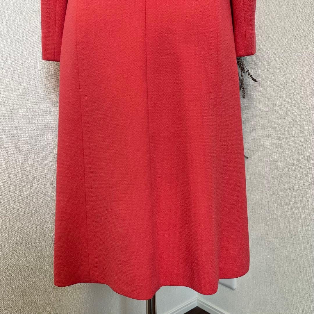 希少 ドルチェ&ガッパーナ ピンク コート ローズボタン