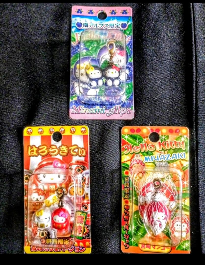 ハローキティ 根付キティ ご当地ストラップ ご当地キティ ファスナーマスコット