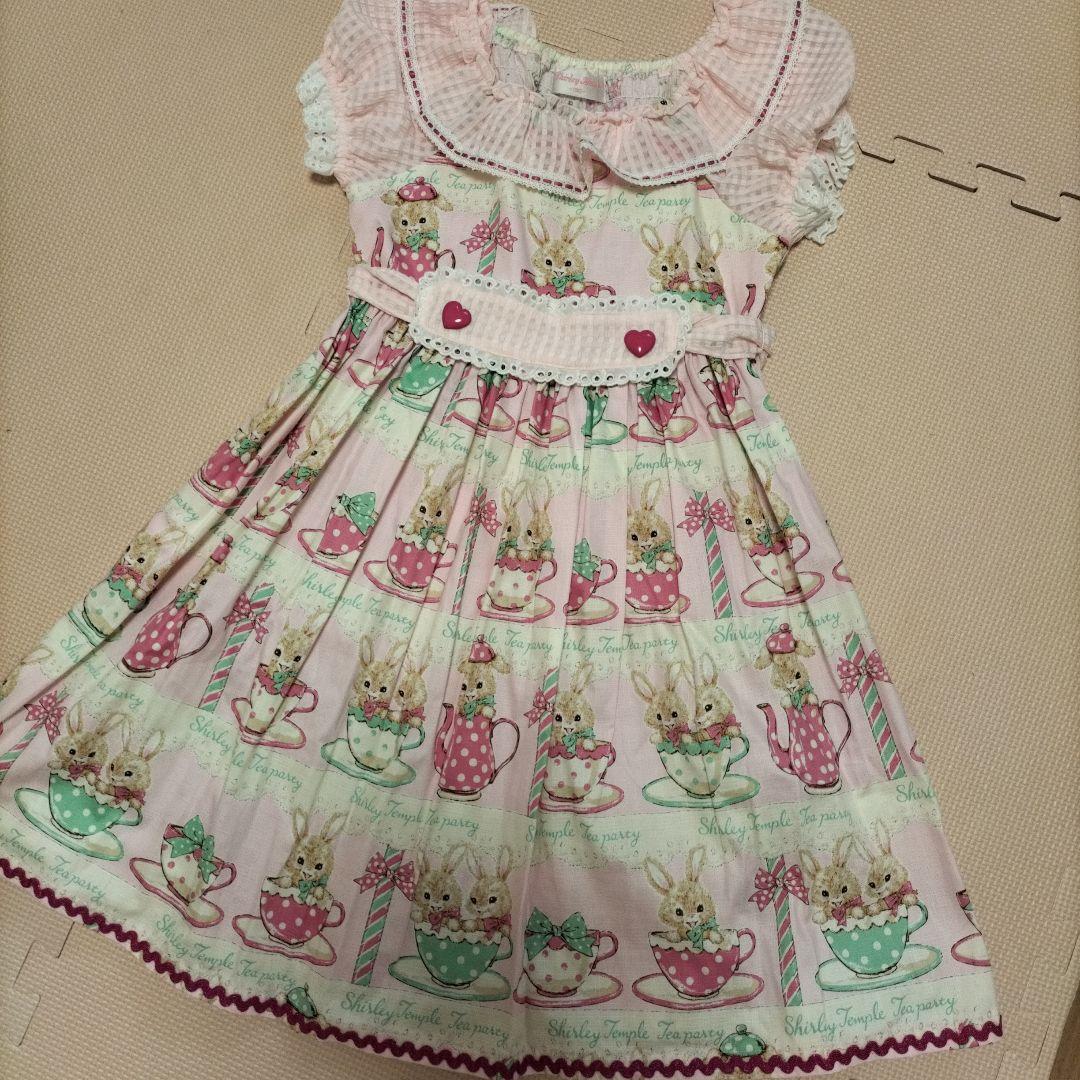 シャーリーテンプル　ティーカップバニーワンピース
