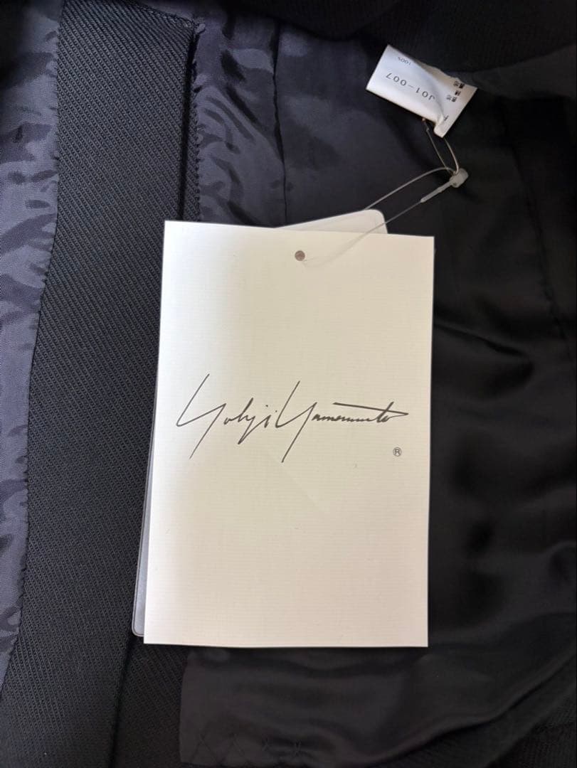 ヨウジヤマモト　FR-J01-007　ジャケット　新品未着用