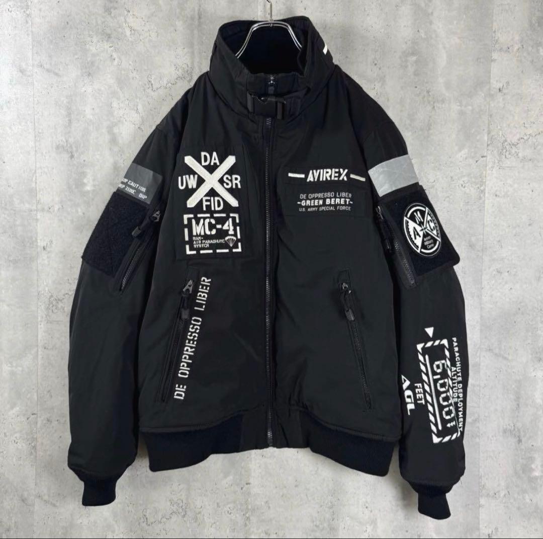 アヴィレックスAVIREX MilitaryCamp HALOフライトジャケット