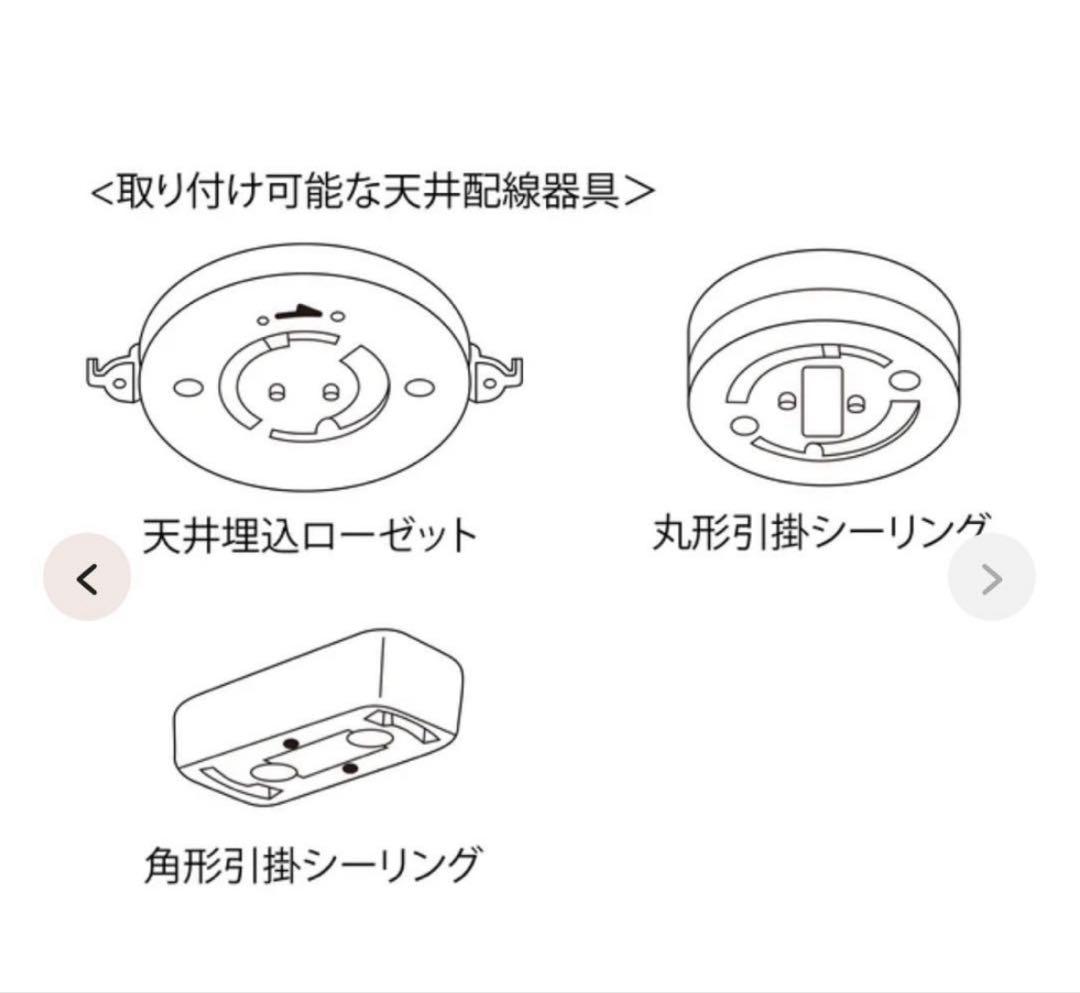 Francfrancフランフラン　マーブルヴェール シーリングランプ※電球なし