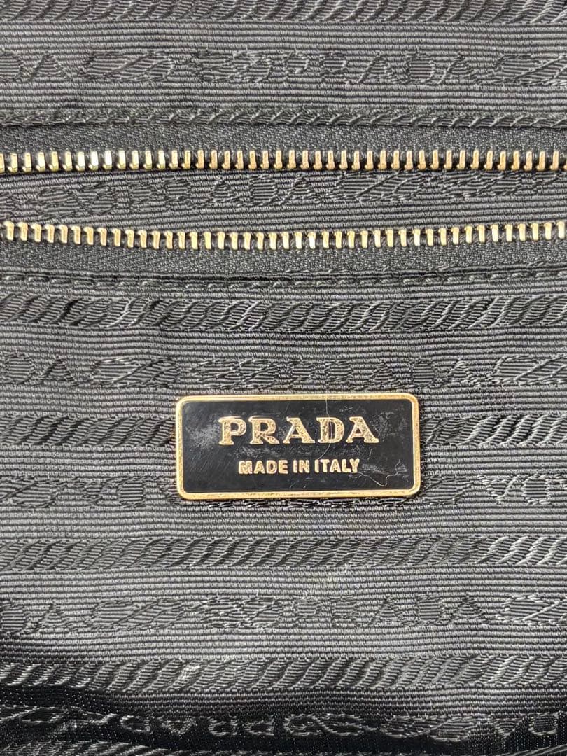 PRADA/プラダ　TESSUTO/テスート　トートバッグ　NERO(ブラック)