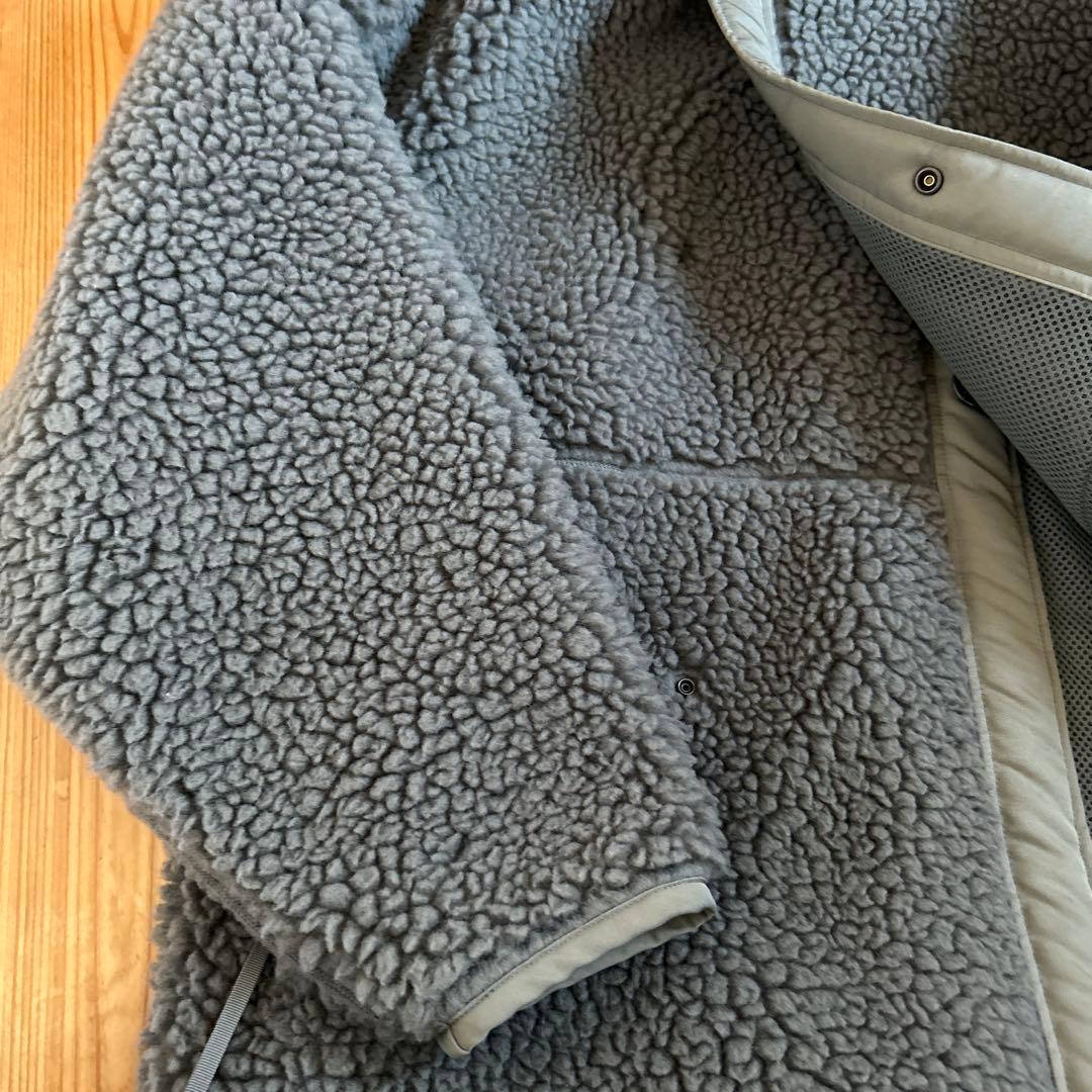 celinne美品⭐︎HYKE ボアロングコート グレー サイズ1