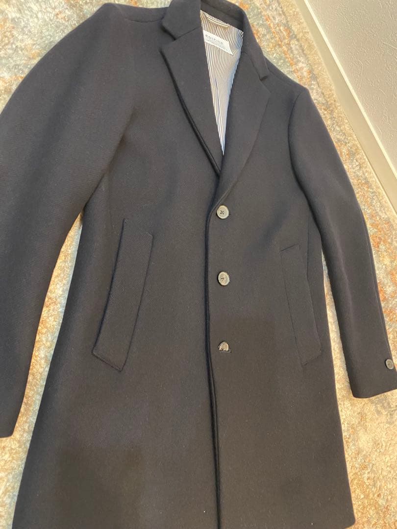 【極美品】ÉDIFICE チェスターコート ウール100%サイズ44 Mサイズ