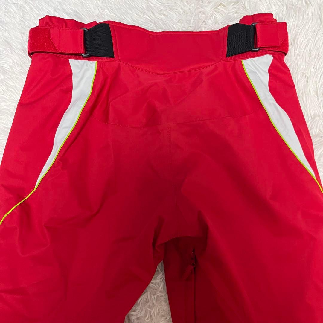 美品 最高級 ミズノ MIZUNO セットアップ スキー ウェア 赤 上下