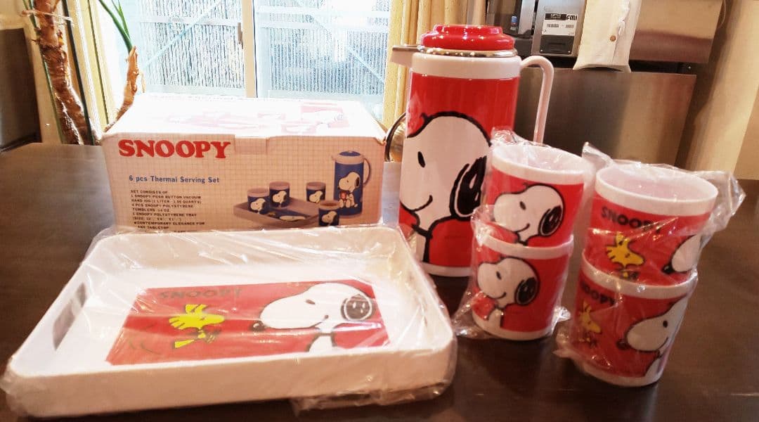 スヌーピーレトロポット　セット