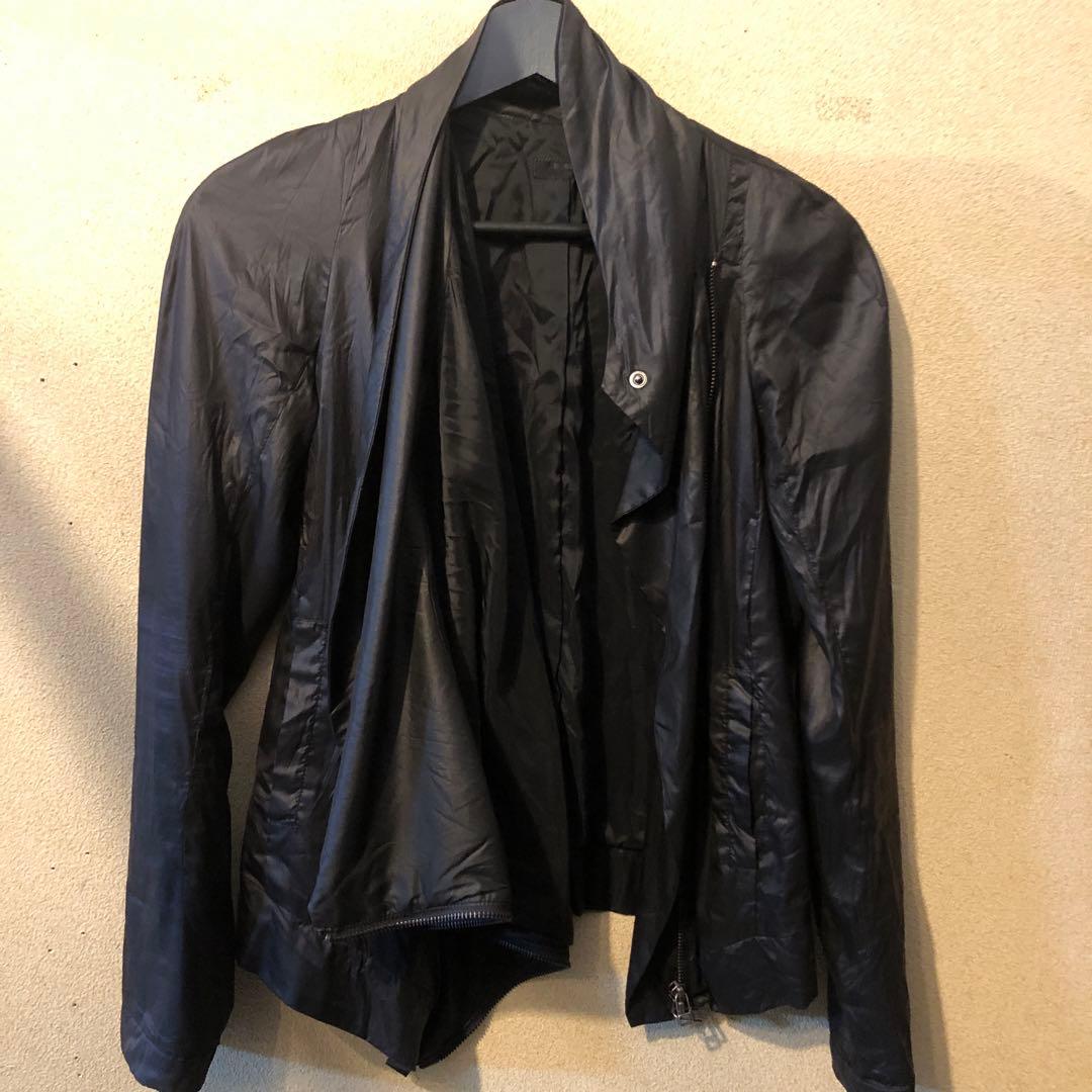 Helmut Lang ヘルムートラング　サテンライダース　S size