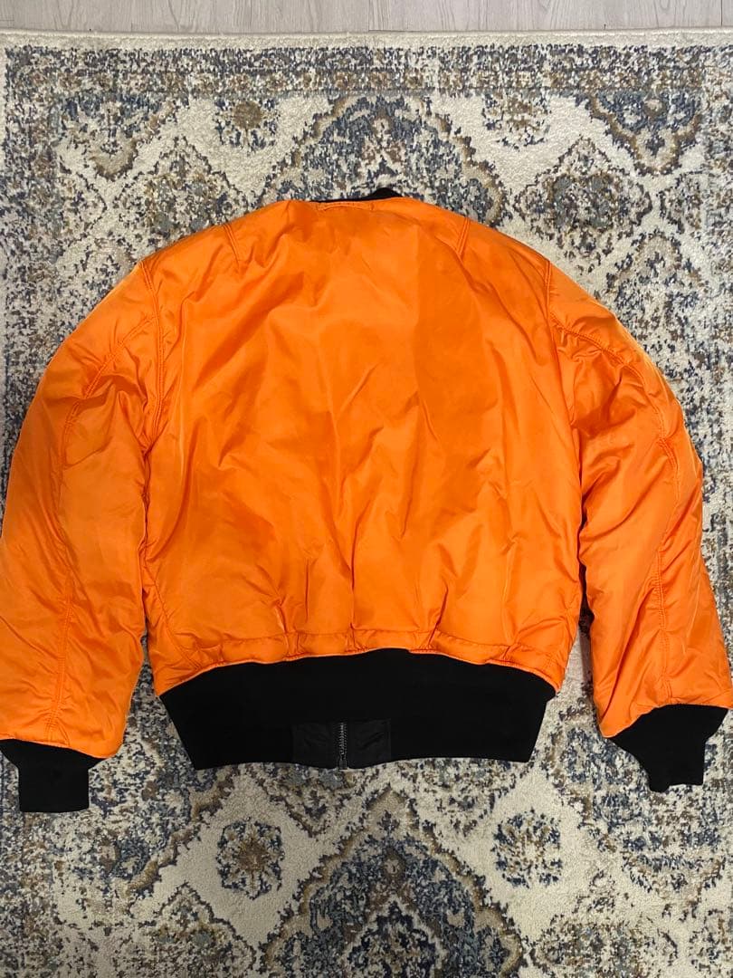 ALPHA INDUSTRIES MA-1 USスペック 2000 ブラック L