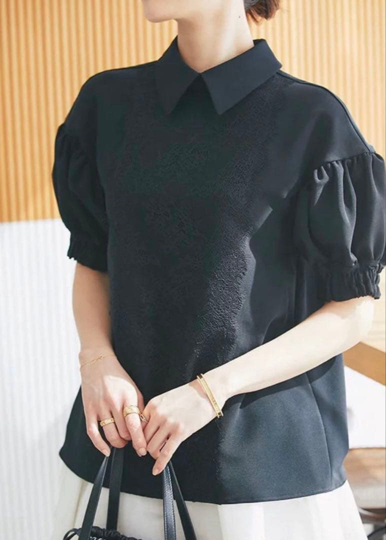 セブンテン　レースブラウス