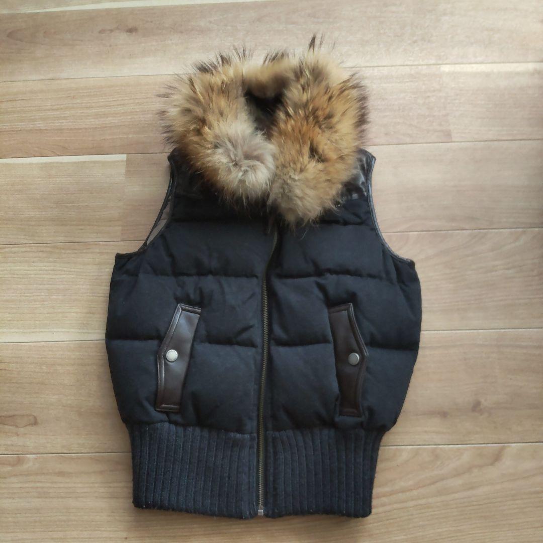 ★BURBERRY BLUE LABEL ダウンベスト 36サイズ★
