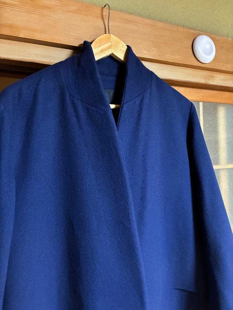 ETHOSENS / フェイクレイヤードフラノコート [E215-501]