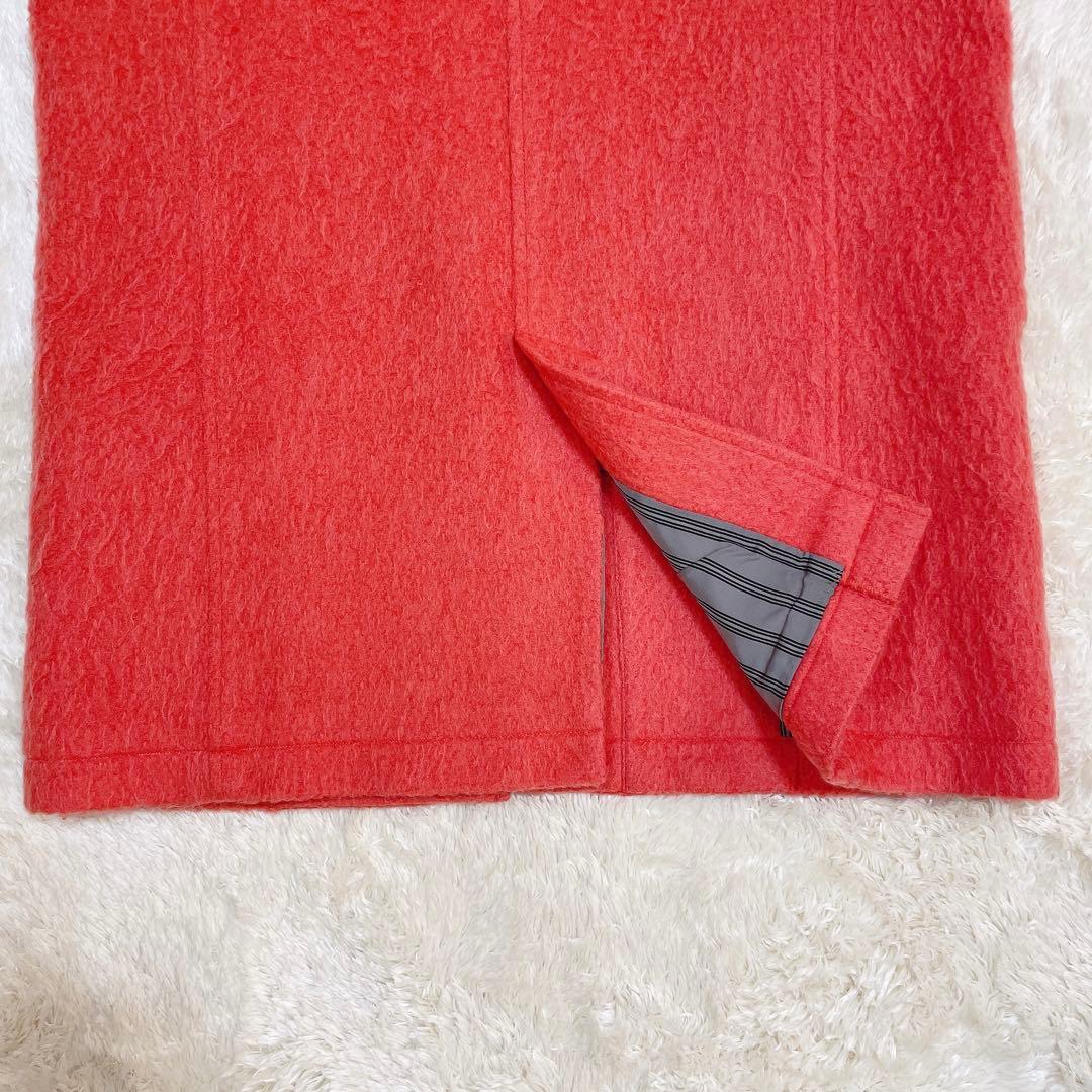 AKIRA NAKA ダッフルコート モヘヤ混 ウール