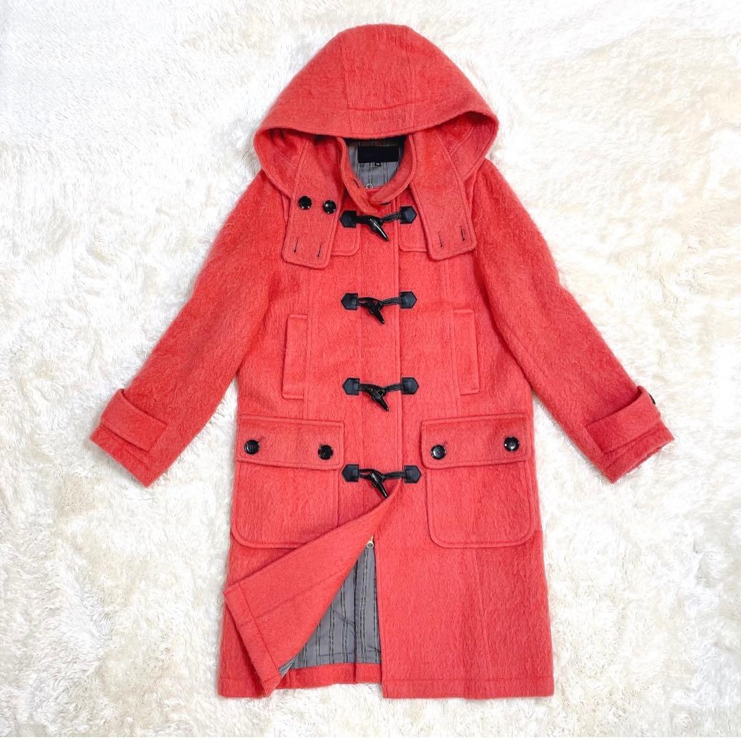 AKIRA NAKA ダッフルコート モヘヤ混 ウール