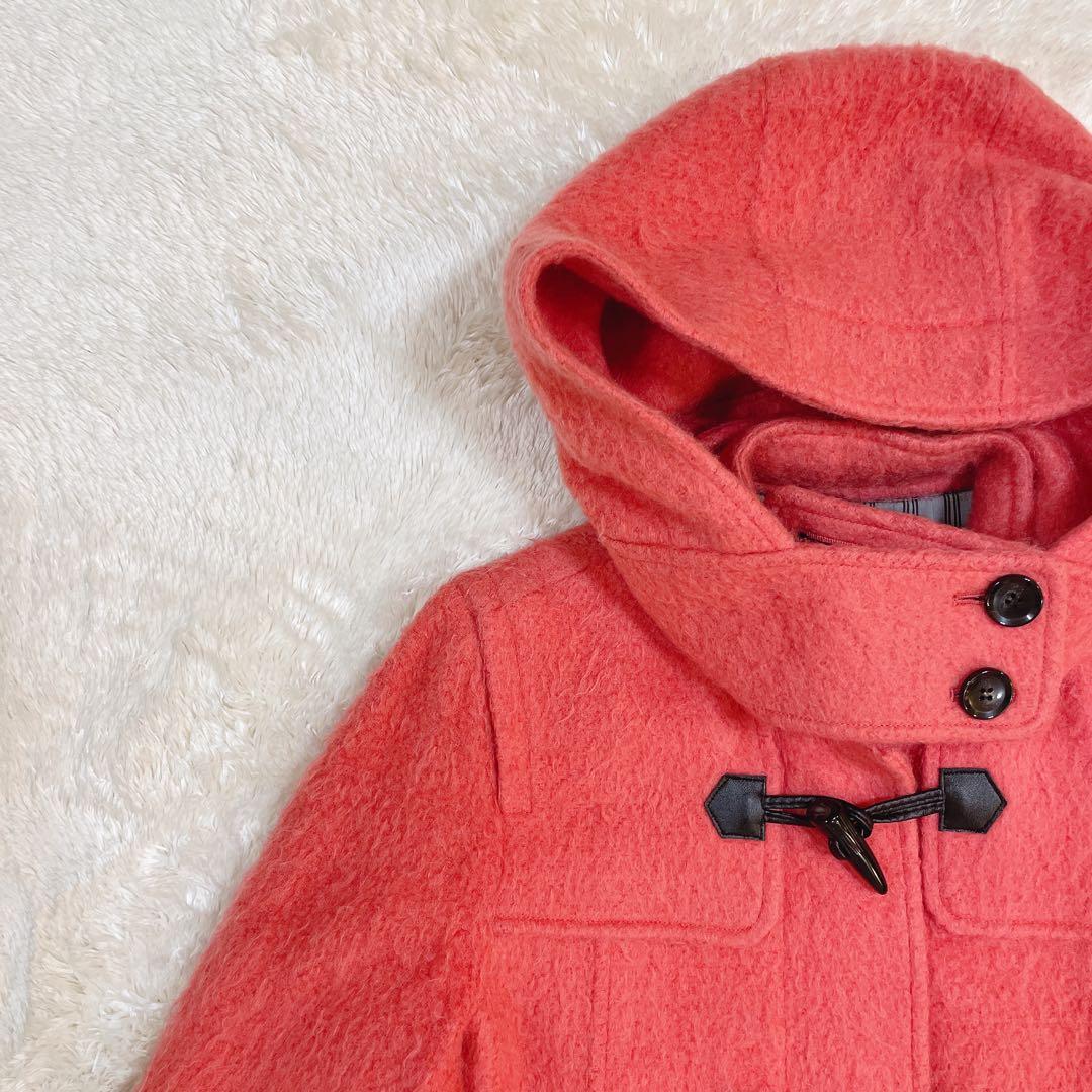 AKIRA NAKA ダッフルコート モヘヤ混 ウール