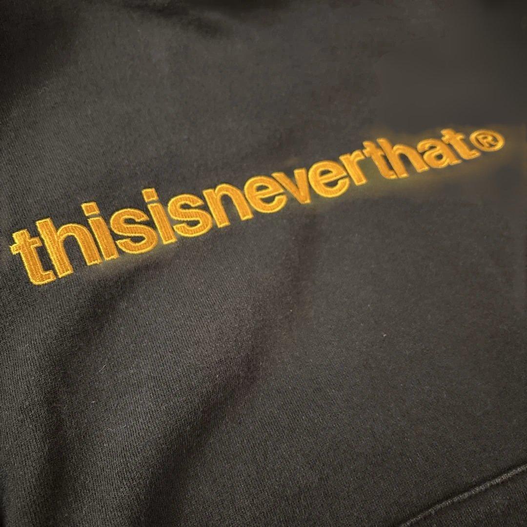 【ももたろ】thisisneverthat ネイビーパーカー S