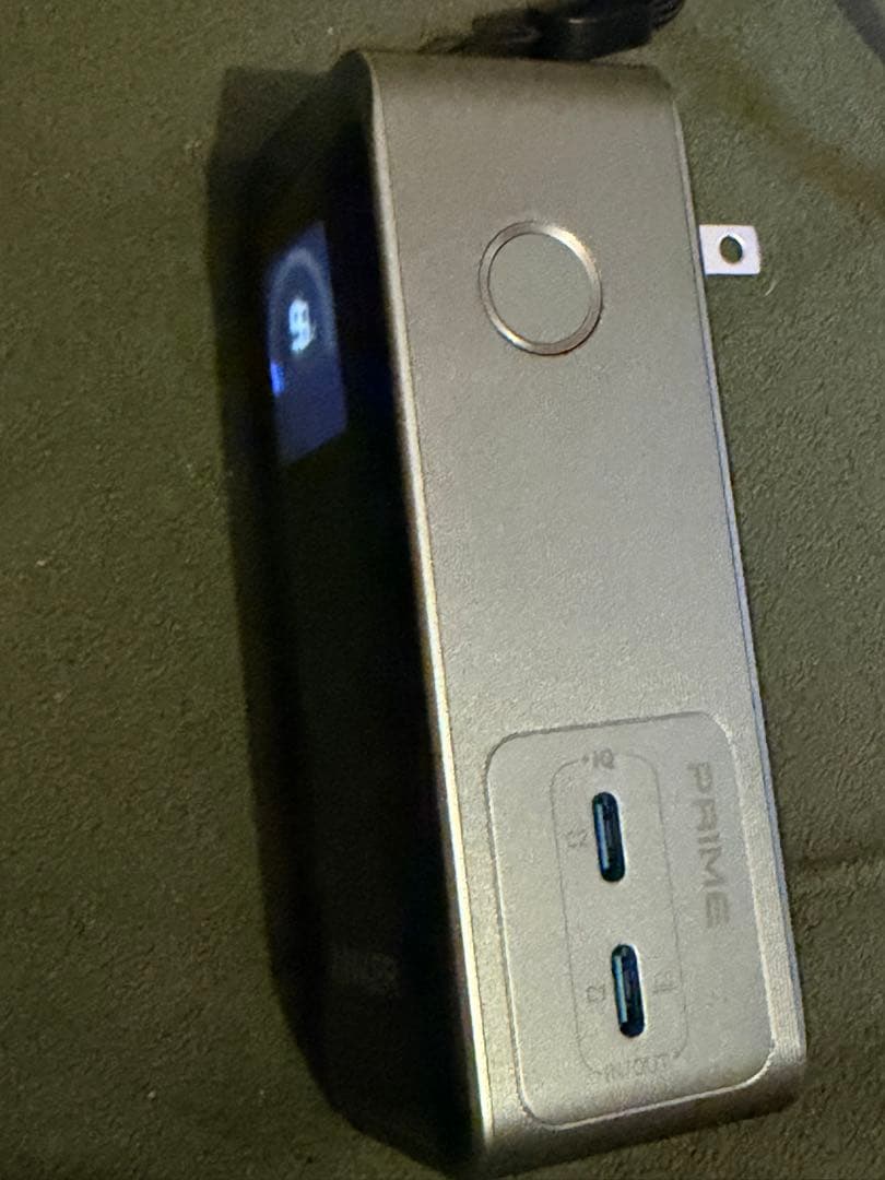 充電回数0回 - Anker Prime Power Bank A1339