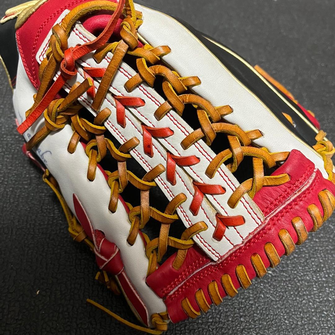 Wilson ワナビーヒーロー 軟式 野球 グローブ 赤/黒/白 160